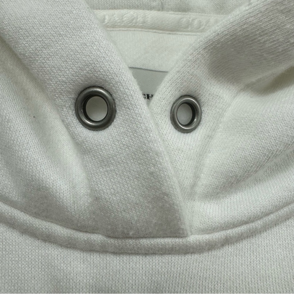 Coach X Jean Michel Basquiat Hoodie Women’s XS White Embroidery Pockets - Picture 6 of 12